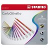 CarbOthello - Tin of Assorted Colours 12,24,36